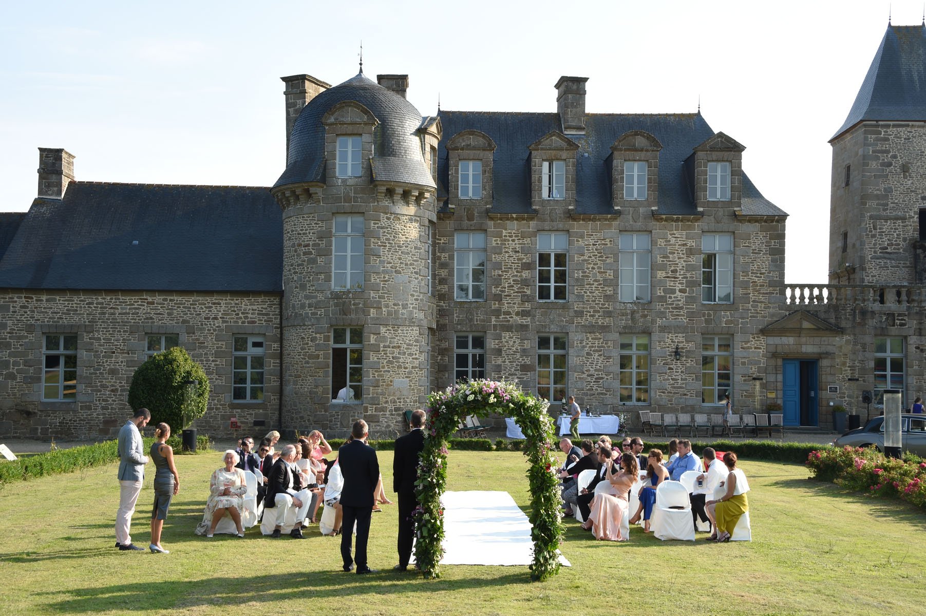 Château du Bois Guy | Domaine mariage romantique Château Mont-Saint-Michel